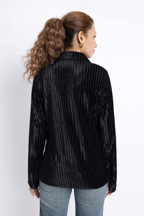 The Black Velvet Regular Fit Shirt
